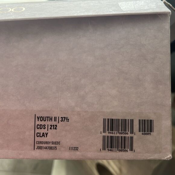 NEW Jimmy Choo Youth II Corduroy Suede Boots, Brown/Clay, New, Size 37.5 - Picture 12 of 14